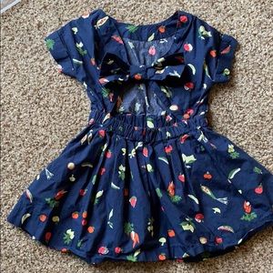 J.crew KIDS vegetable dress size 2